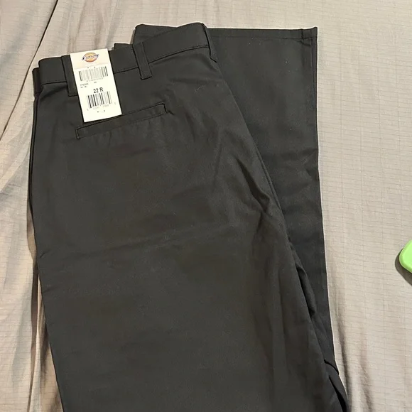 Dickies Women’s Black Chino Work Pants - Picture 1 of 9